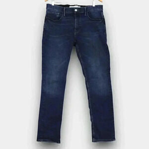 Old Navy Slim Built in Flex women's blue jean mid-rise‎ size 34